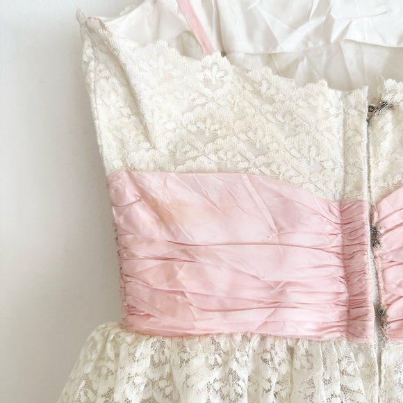 Vintage 1950’s Party Dress Wedding Gown - Picture 12 of 12